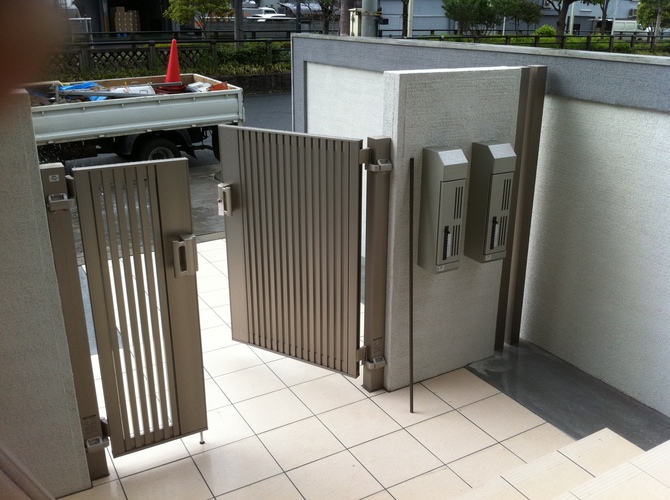 門柱施工例 – D様邸