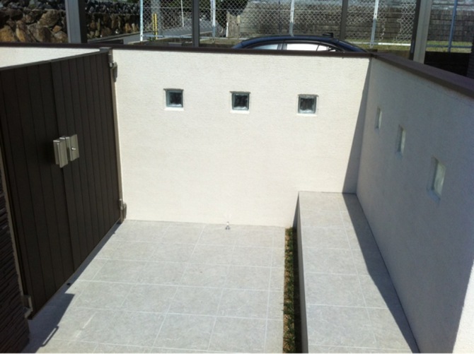 門柱施工例 – G様邸