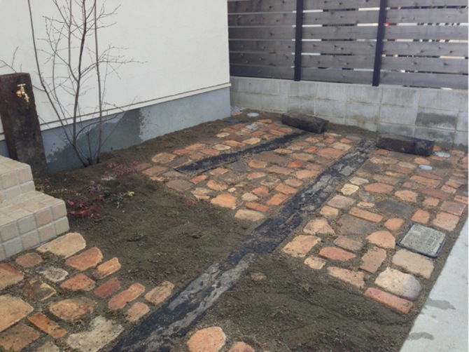 アプローチ施工例 – E様邸