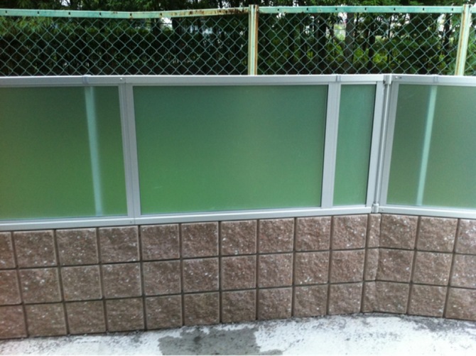 ブロック フェンス施工例 – A様邸