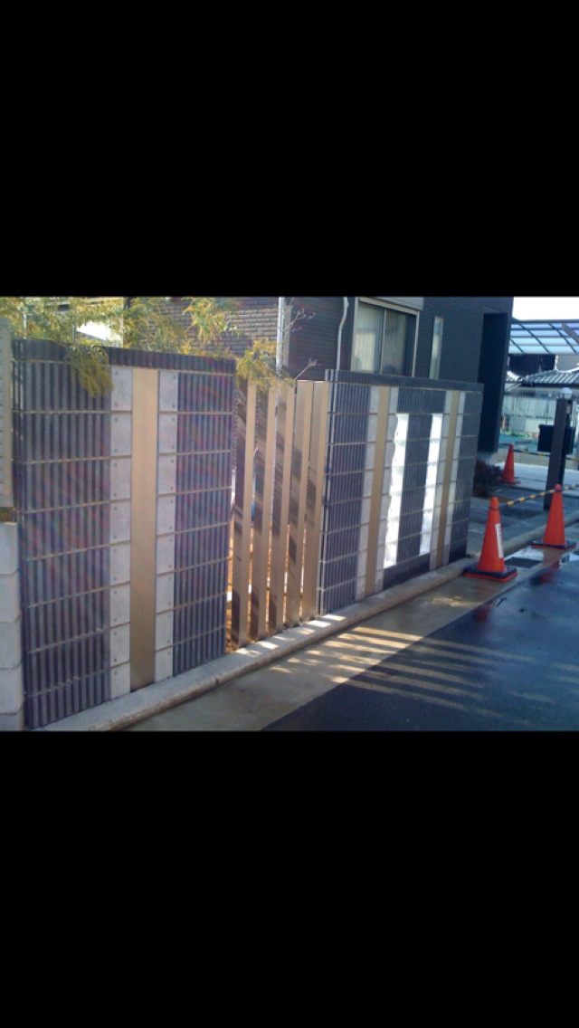 ブロック フェンス施工例 – E様邸