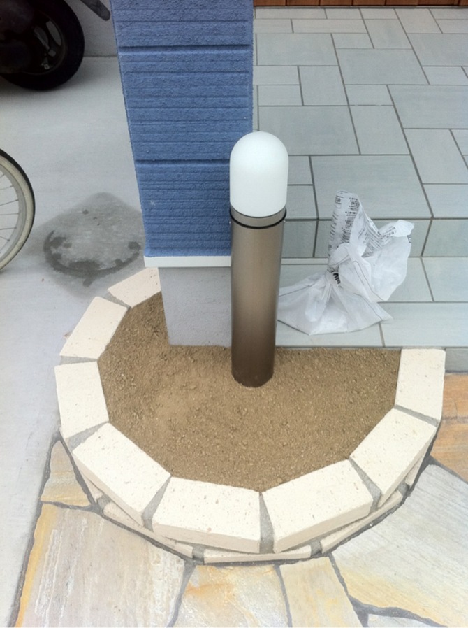 花壇施工例 – B様邸