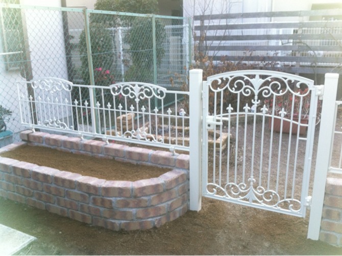 花壇施工例 – D様邸