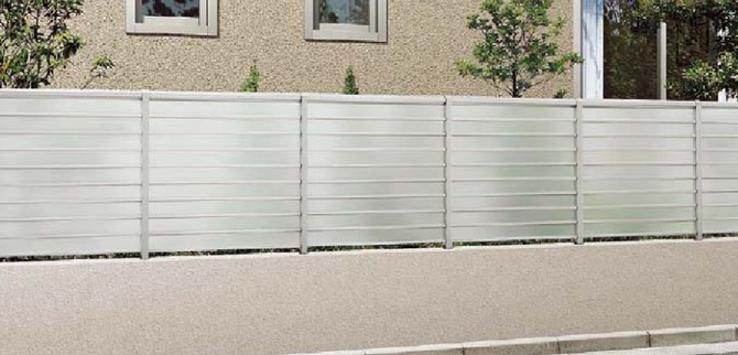 ブロック フェンス施工例 – B様邸