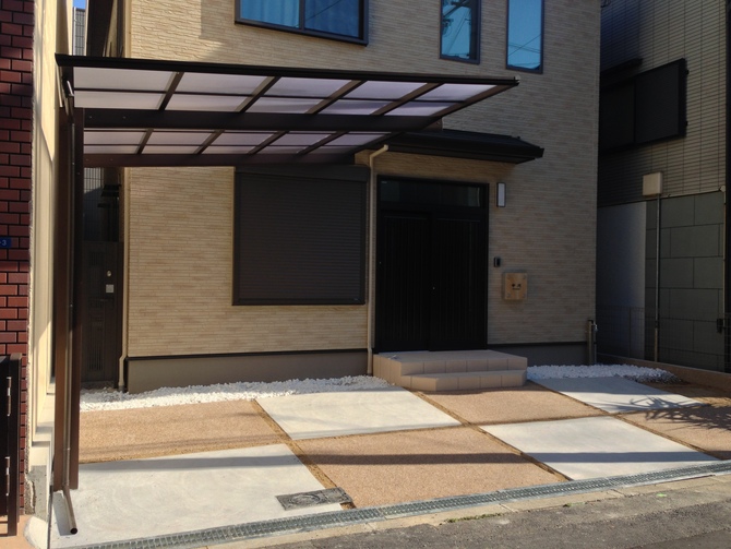 アプローチ施工例 – G様邸