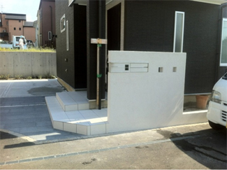 門柱施工例 – F様邸