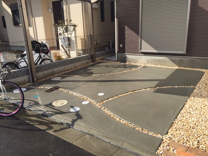 アプローチ施工例 – K様邸