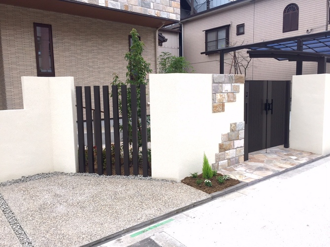 アプローチ施工例 – L様邸