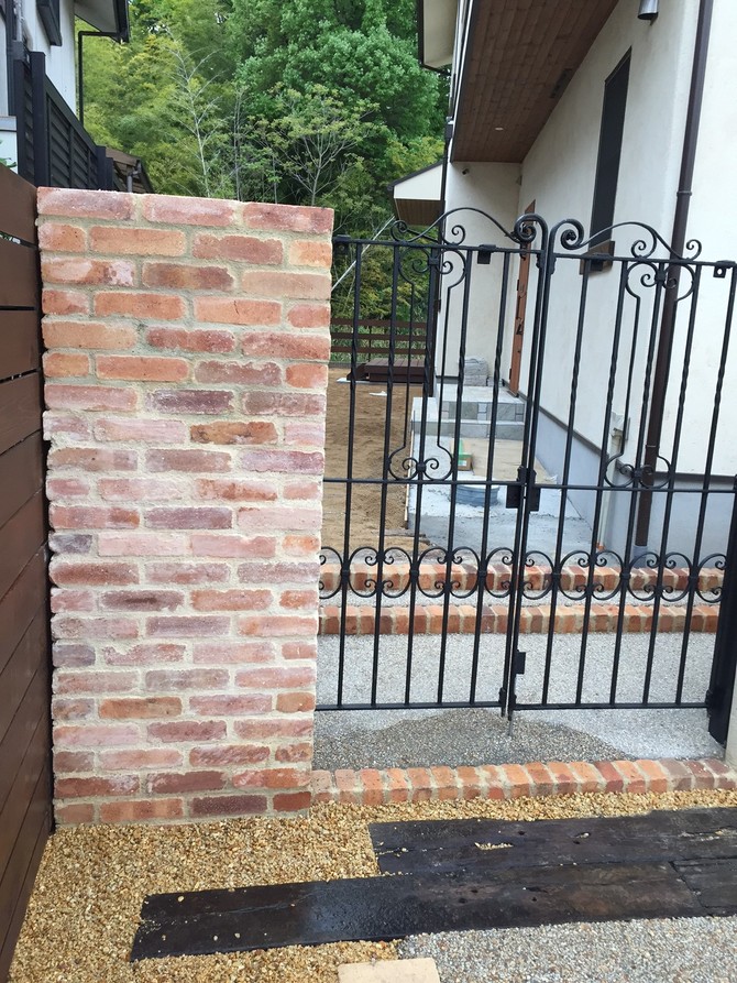 門柱施工事例 – RI様邸