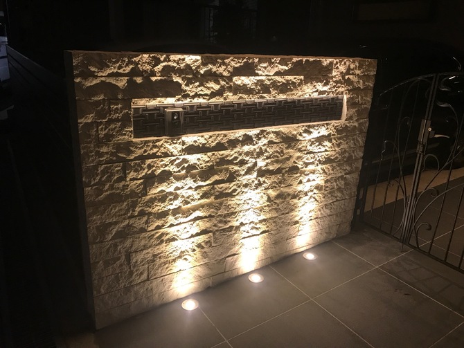 門柱施工例 – U様邸