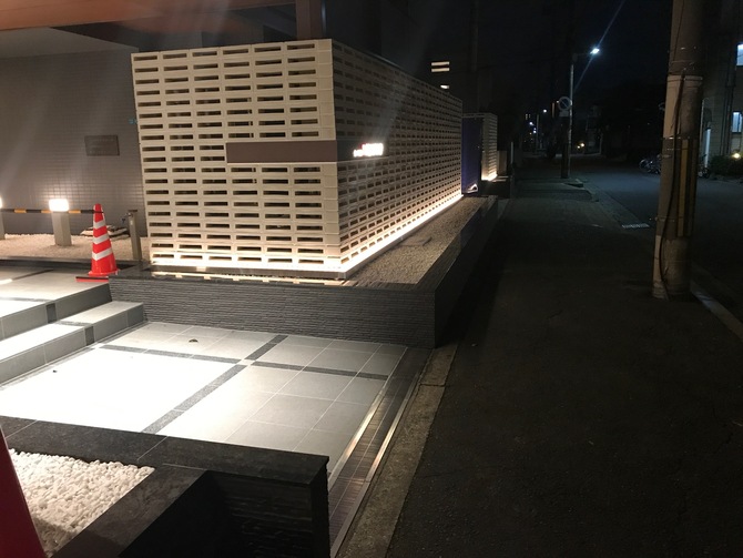 門柱施工例 – V様邸