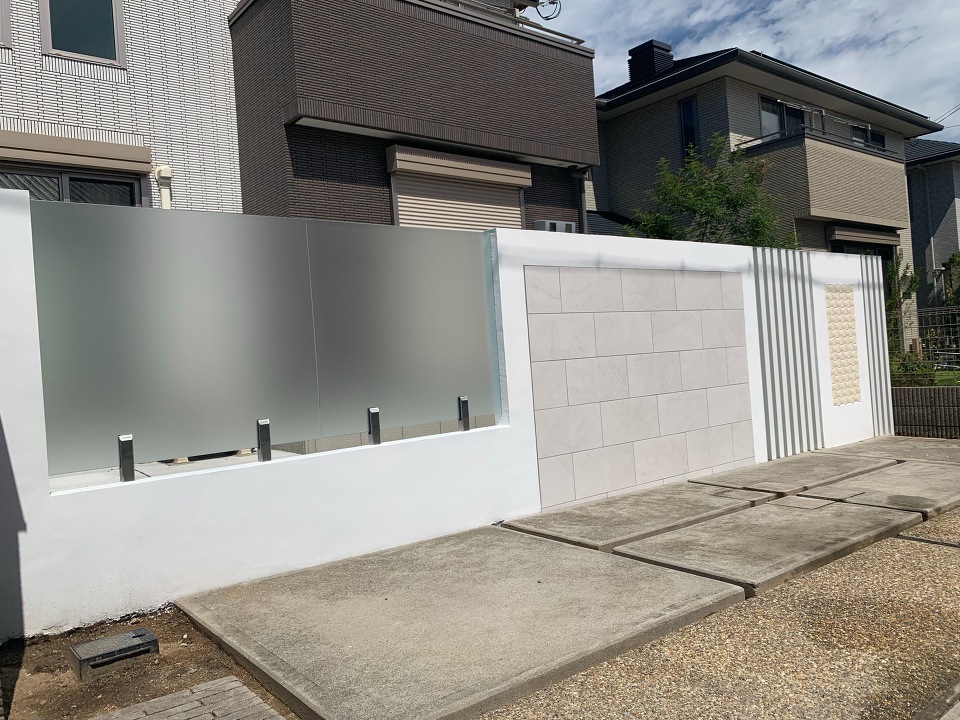 門柱施工例 – Z様邸