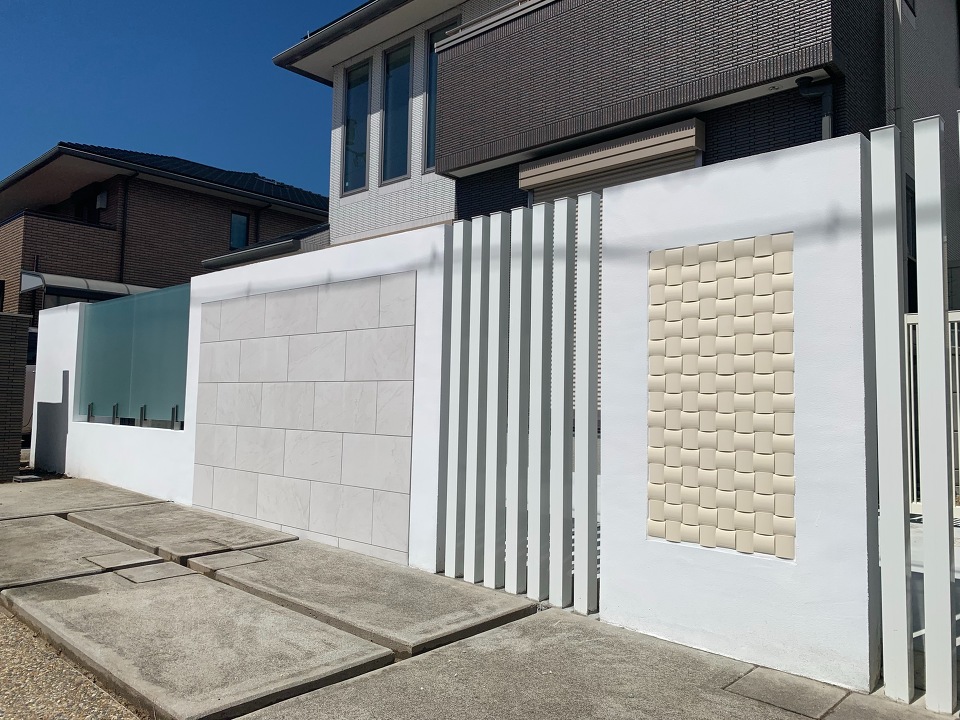 門柱施工例 – Z様邸