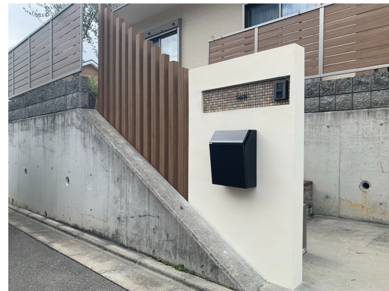 門柱施工例 – AA様邸