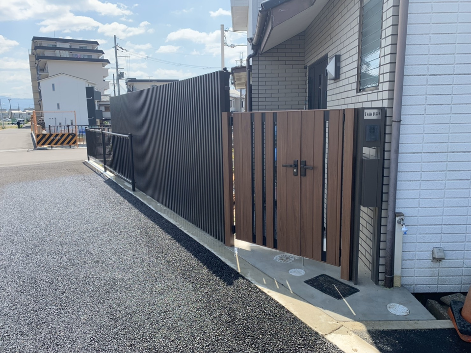 門柱施工例 – AB様邸