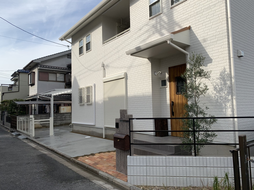 門柱施工例 – AC様邸