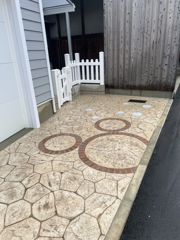 アプローチ施工例 – Q様邸