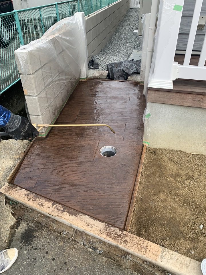 アプローチ施工例 – Q様邸