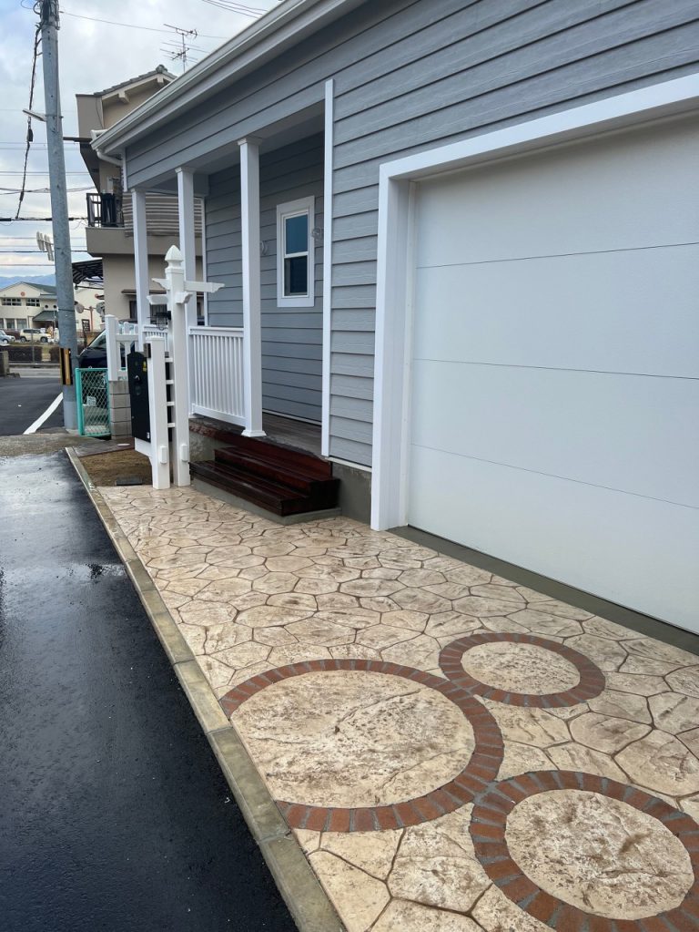 アプローチ施工例 – Q様邸