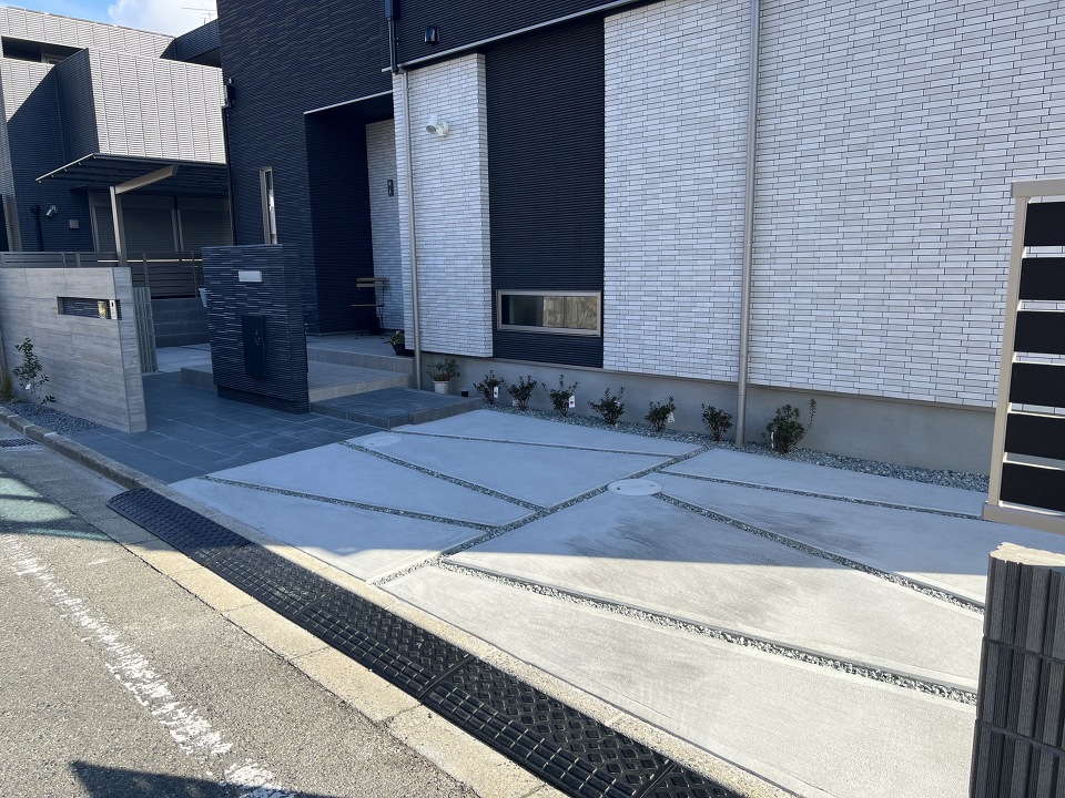 アプローチ施工例 – T様邸